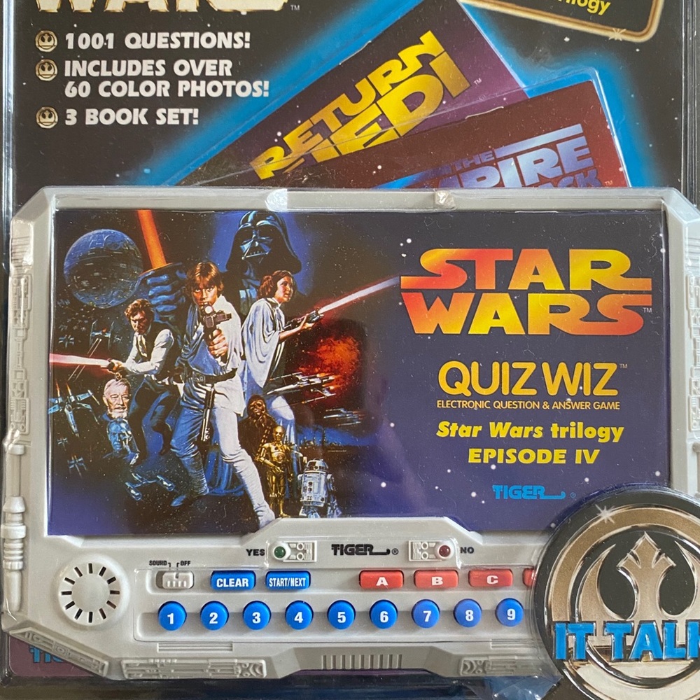 Star Wars quiz wiz. Never opened